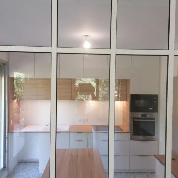 cuisine blanc et bois 1